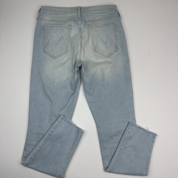 Mother Denim Women’s Looker Ankle Fray Sweet Talk Me Designer Jeans W28.25/L27.5 - Picture 4 of 14